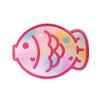 Cute 3D Taiyaki Keychain Card Holder: Compact Leather Cartoon Car Key and Accessory Case
