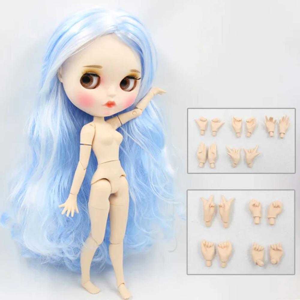 ICY DBS Blyth Doll 1/6 bjd 30cm toy white skin joint body 30cm toy girls gift