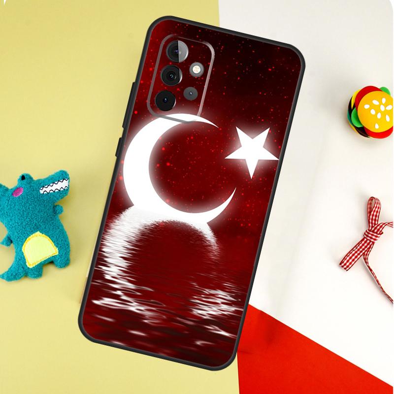 Turkei Turkey Ataturk Flag For Samsung Galaxy A22 A32 A52 A54 A34 A14 A55 A35 A15 A53 A33 A13 A05 A06 A16 Phone Case