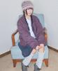 Kiibi Vintage Stripe Beanie Purple