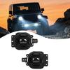 High Output 4 Inch LED Fog Lights Built For Hard Driving In Different Conditions