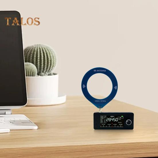 0,5-108 МГц Портативний міні-радіоперезаряджуваний кишеньковий розмір 1,9-дюймовий IPS-екран, усі діапазони радіоприймач КВ/ПД/СВ/УКХ радіо