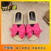 Fairy Wearing Seaside Versatile Thick-soled Sandals 2025 Summer New Fashionable Foreign-style Wedge Heel Beach Shoes