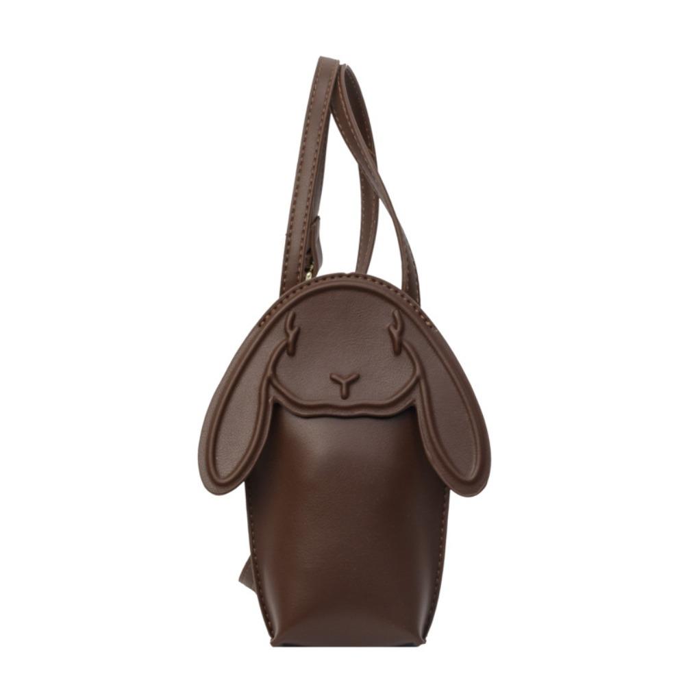 Mini Bunny Phone Bag Cartoon PU Leather Bag Trendy Rabbit Crossbody Bag  Gift