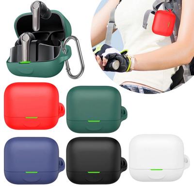 Capa Protetora Para EarFun Air Pro4+ , Capa de Silicone Macia Para Fones de Ouvido Caixa de Fones de Ouvido À Prova de Queda Manga Protetora