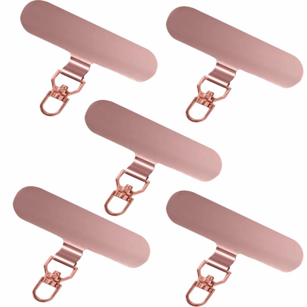5Pcs Ultra-thin Phone Lanyard Connecter 360° Rotating Phone Patch Gasket Phone Accessory
