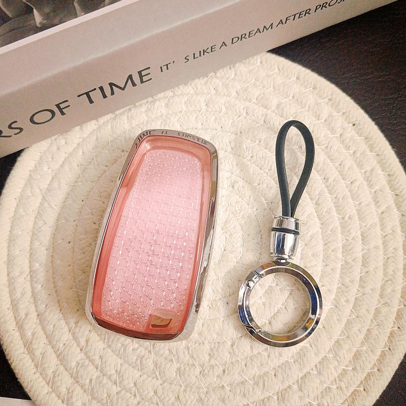 For Ford F-150 Raptor Explorer Escape Fusion Bronco Sport Edge Lincoln Corsair 4 Button Car Remote Key Case Cover Protect Fob