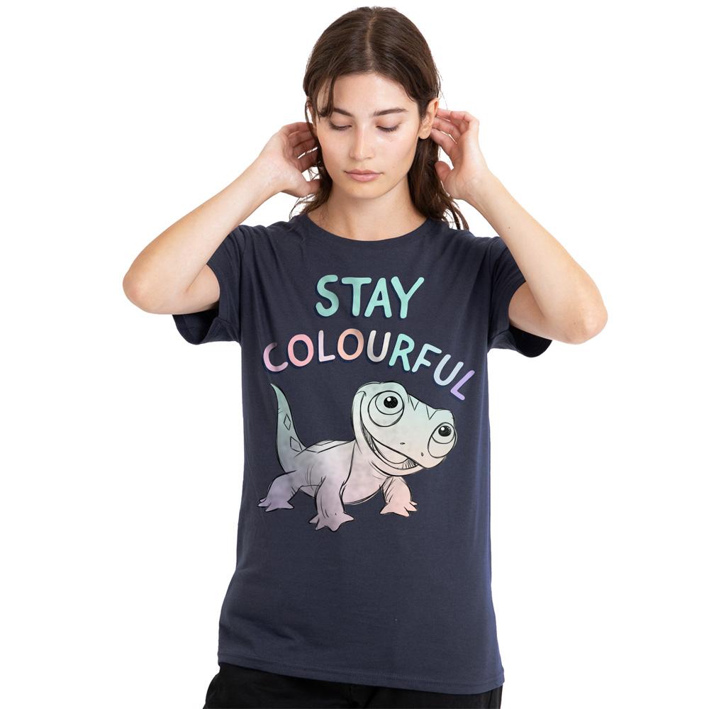 Frozen Womens/Ladies Stay Colourful With Fire Spirit Bruni T-Shirt