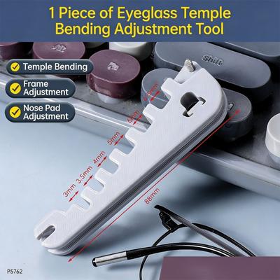 Beginner Friendly Glasses Frame Adjustment Repair Tool for Quick Fixes of Bent Temples Nose Pad In Various Setting