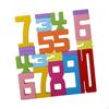 Wooden Number Block Toys Set Preschool Game Montessori Education Toy Children Puzzle