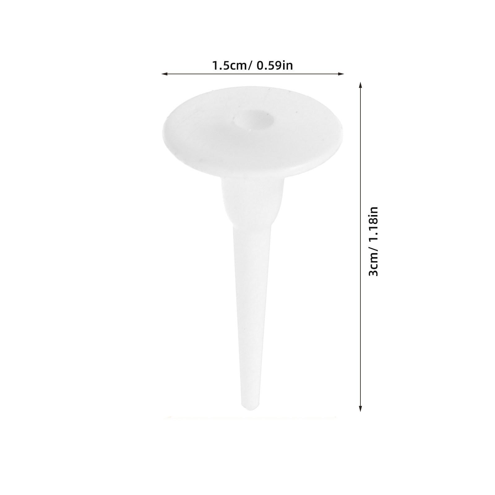 

100Pcs Cake Insert Stick Plastic Food Grade Cake Decorative Base Lightweight Support for Roll-Out Dough Baking Sheet