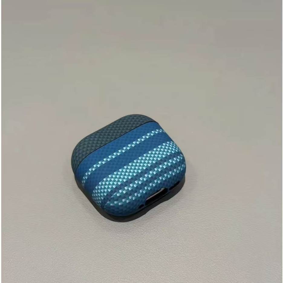 Housse de protection pour écouteurs motif fibre de carbone pour AirPods 1 2 3 4 Pro 2 Pro 3 Casque Bluetooth sans fil Housse de protection For Airpods Pro
