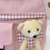 Baby School Season Small Schoolbag Cute Bear Children'S Backpack Adjustable Shoulder Strap Comfortablelightweight Gifts For Kids