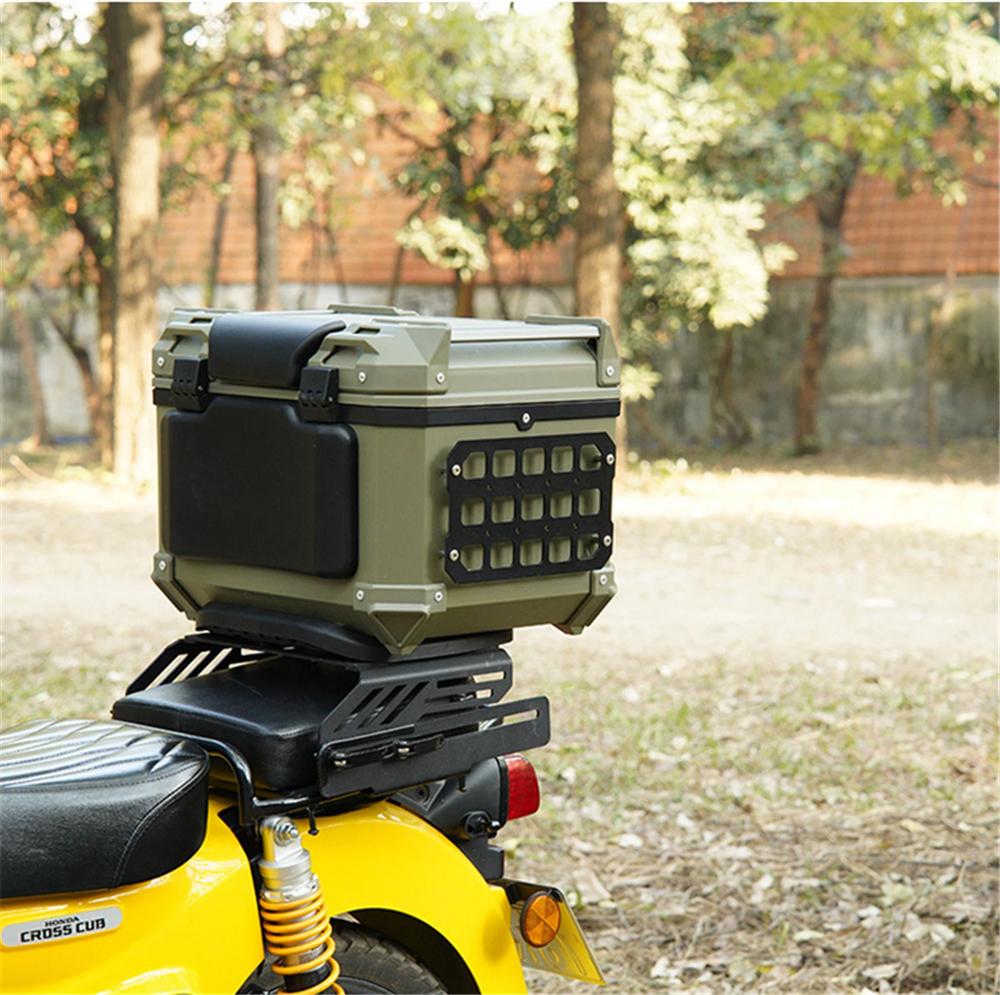 Motorcycle Molle Panel For Trunk Storage Aluminum Alloy Waterproof Tactical Univ