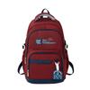 Nylon Large Capacity Dual Shoulder Backpack For College Students With Breathable Cushion Straps