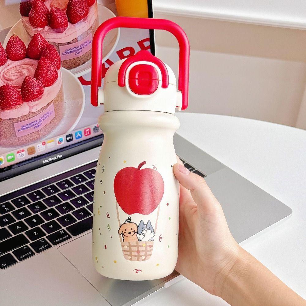 Keeps Cold and Heat Insulated Water Cup 500ML Travel Thermal Cup  New Year Gift