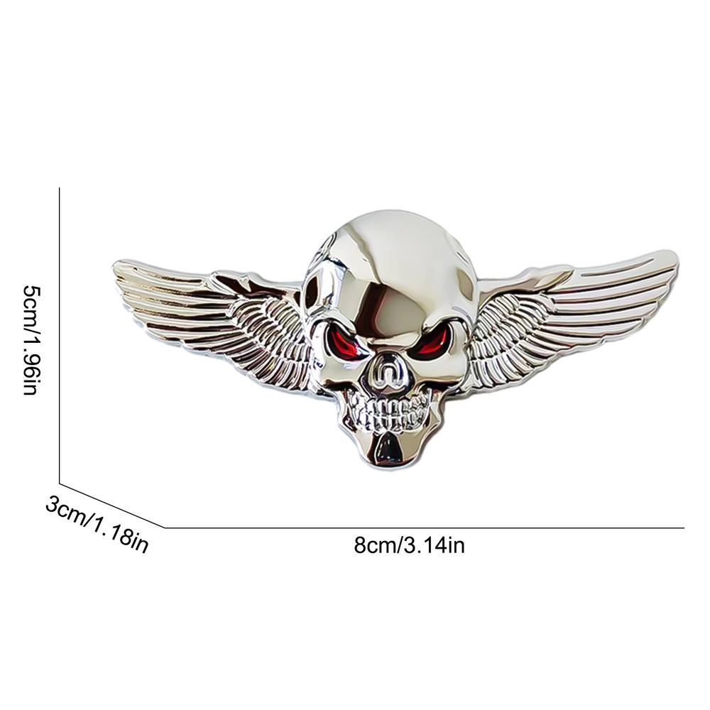3D Metal Car Sticker 3D Metal Car Emblem Decoration Sticker Fashionable Metal Badges Stickers Car Accessories Solid For Scooters