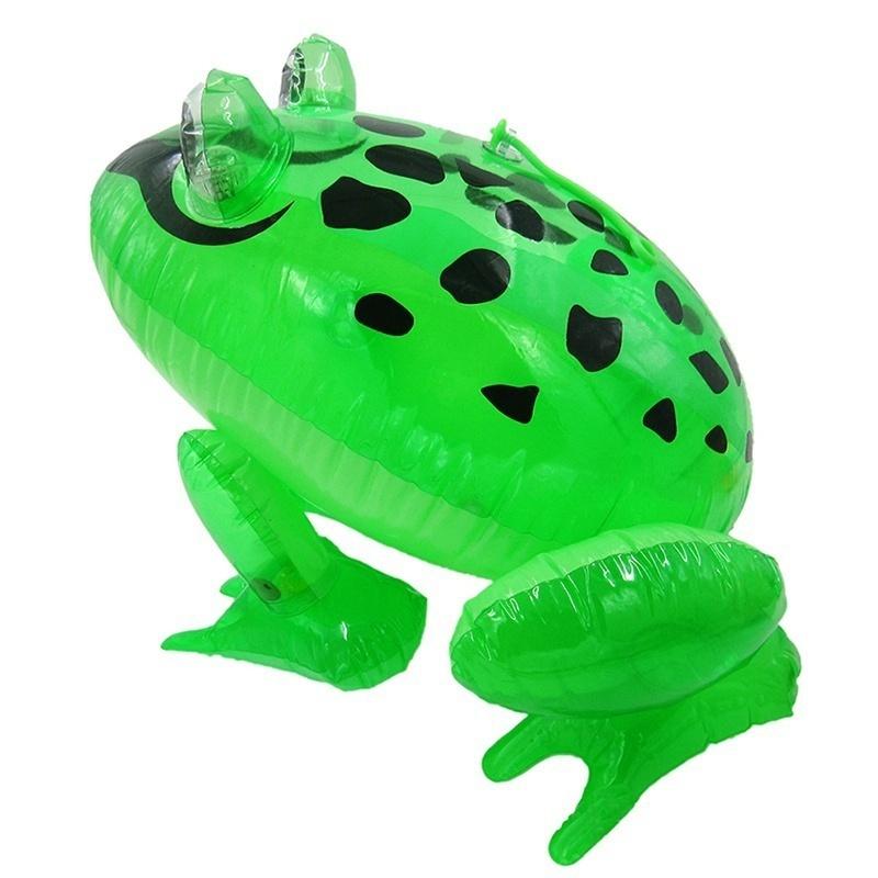 Inflatable Frog Blow Up Toy Loot/Party Bag Fancy Dress Green