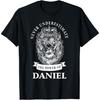 Daniel Geschenk Name Löwe T-Shirt