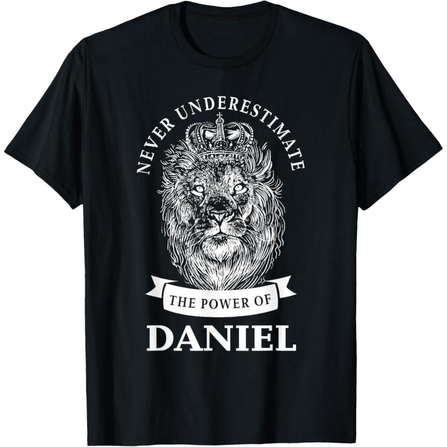 

Daniel Gift Name Lion T-Shirt XXXXXL чорний