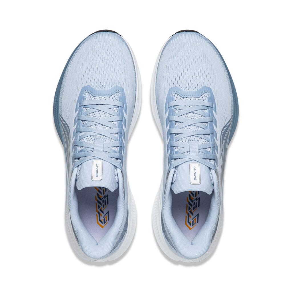 Li Ning Red Hare 9 Cushioning Abrasion Resistant Low top Casual Running Shoes Men's Blue ARPW003-11