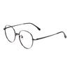 Metal Colorful Oval Full Rim Man And Women Glasses Frame Retro Round High Quality Spectacle For Medical Prescription Lenses