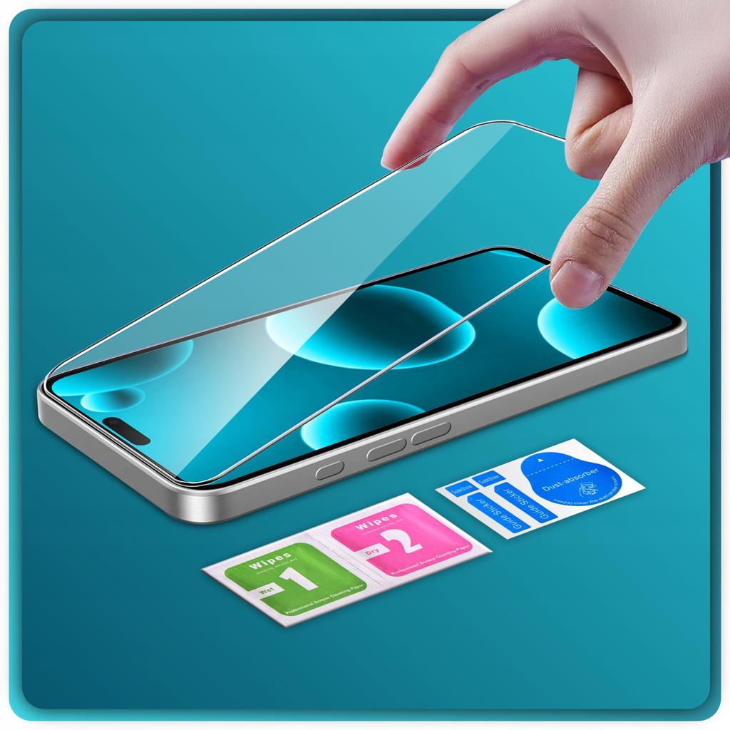 SLIM case for iPhone 17 Pro Max CLEAR CASE REINFORCED BACK + GLASS