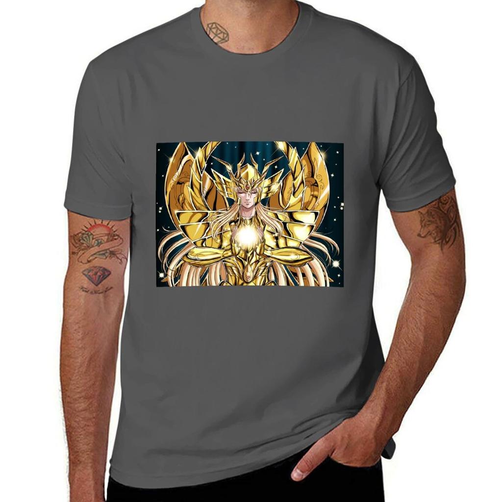 Virgo Shaka TShirt Simple Solid Color Crew Neck Tee