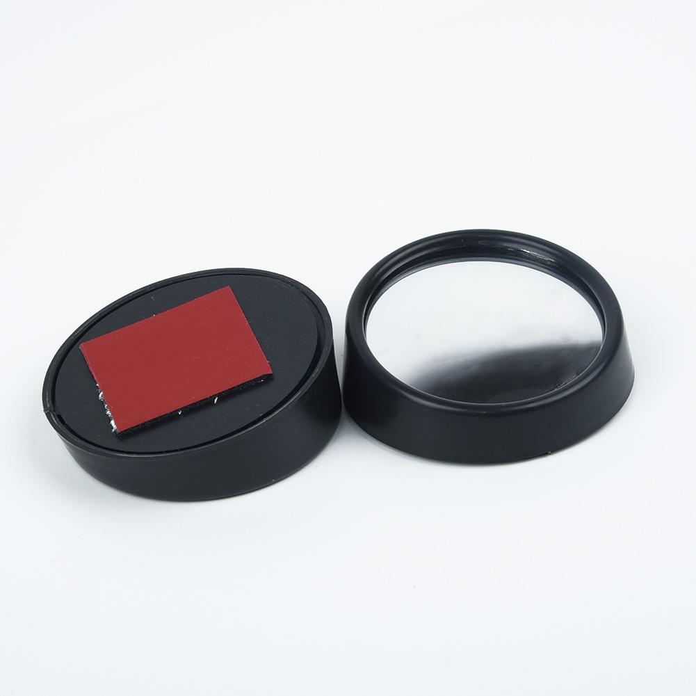 1 Pair Blind Spot Mirror Mirrors Parts Truck Black Car Convex Rear View Wide Angle Mirror 360 Rotation 5.5*2cm Hot Sale