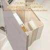 Household collapsible garbage bin cabinet doorKitchen punch-free trash can cabinet door wall-mounted household trash basket