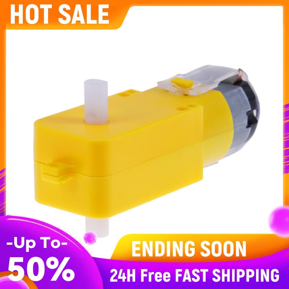 

DC Gear Motor 1:48 Speed Double Shaft DC Gear Motor DIY Model Accessory for Arduino Electronic Robot Car Model China Mainland