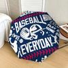 1pc Baseball Everyday Love Play Ball Home Run Umbrella with Plastic Handle,Suitable for All Seasons Home Travel Outdoor UmbrellaDD074