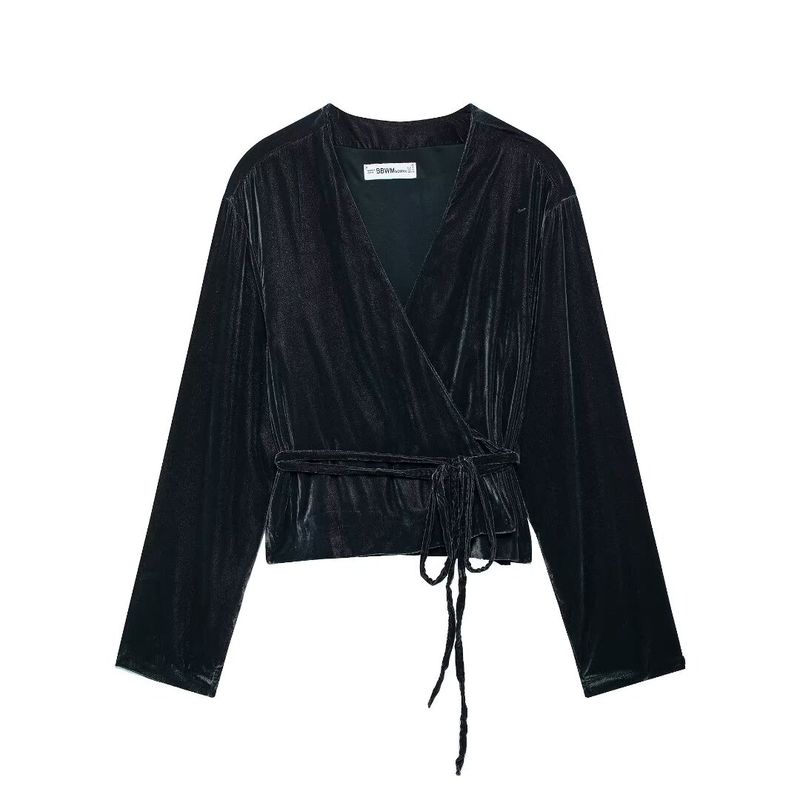 Kaslead New Arrival Women's Fashion Style Velvet Three-Piece Set 5427855 5427534 4391524