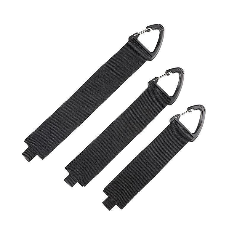Heavy Duty Hook and Loop Tangle-Free Cord Strap Reusable Adjustable Wire Organizer for Camping Outdoor Power Cord Management