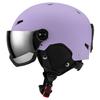 2026 cross-border snow goggles integrated ski helmet adult men's and women's outdoor extreme sports windproof and warm snow helmet