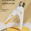 Pet Nail Clippers & Cat Paw Trimmer - Safe for Dogs & Cats, Beginner-Friendly with Bleeding Line Guide
