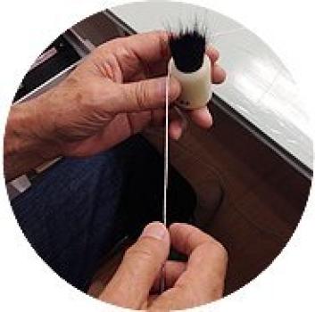 CHERI Makeup Brush Powder Brush Made in Japan (Maruhira)