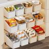 Plastic Storage Bins with Wheels & Comfort Handles Large Stackable Waterproof Organizer for Kitchen Bathroom Closet
