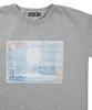 KAIFAI Fade Shore Short Sleeve T-Shirt (Melange) K26Qb238