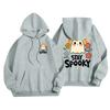 Children's Casual Fashion Halloween Print Long-Sleeved Hooded Sweatshirt