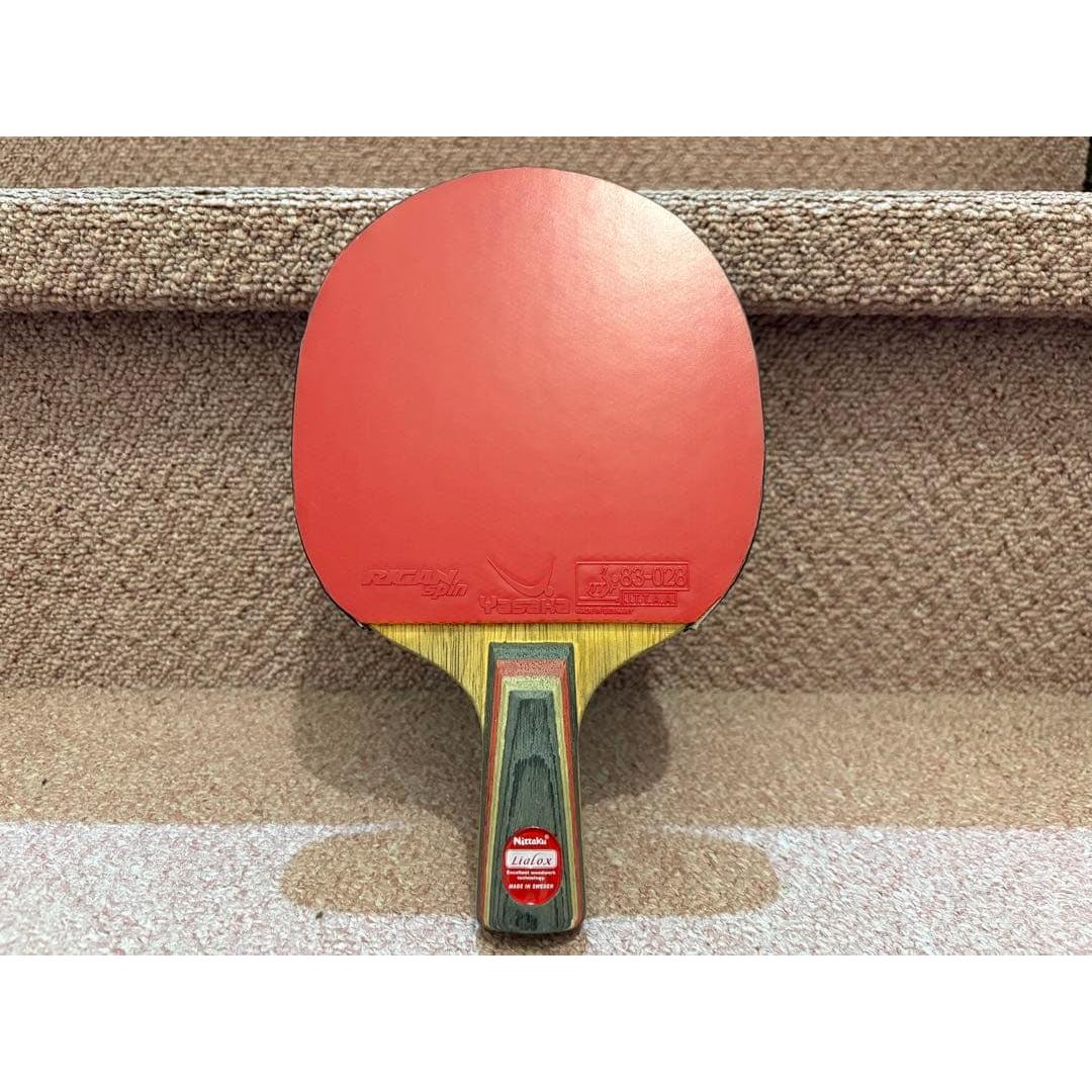 Used Table tennis racket Nittaku Rearox Chinese pen discontinued product with rubber