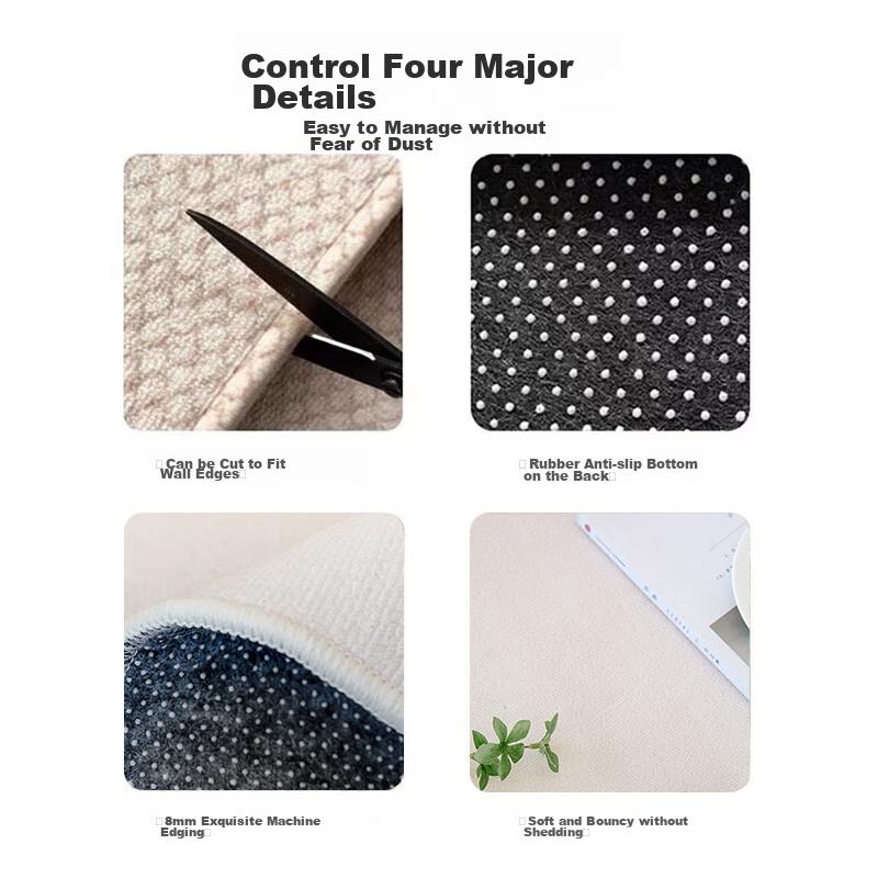 Shengwalunding Entrance Mat, Indoor Simple High-End Home Foot Mat, Non-Slip Dirt-Resistant Doormat for Entryway And Foyer, 60*90cm
