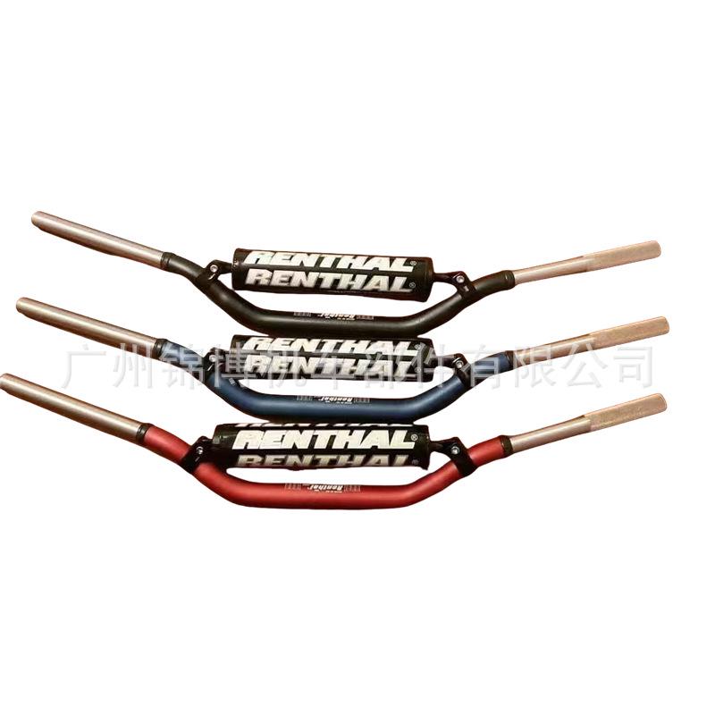 Renthal 82cm Off-Road Motorcycle Double-Layer Tapered Handlebars with Foam Pad 997, R Brand