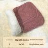 INS Comfortable Winter Warm Dog and Cat Beds - Thick Tunnel-like Pet House with Soft Beige Lining for Semi-Enclosed Hiding for Puppies and Cats