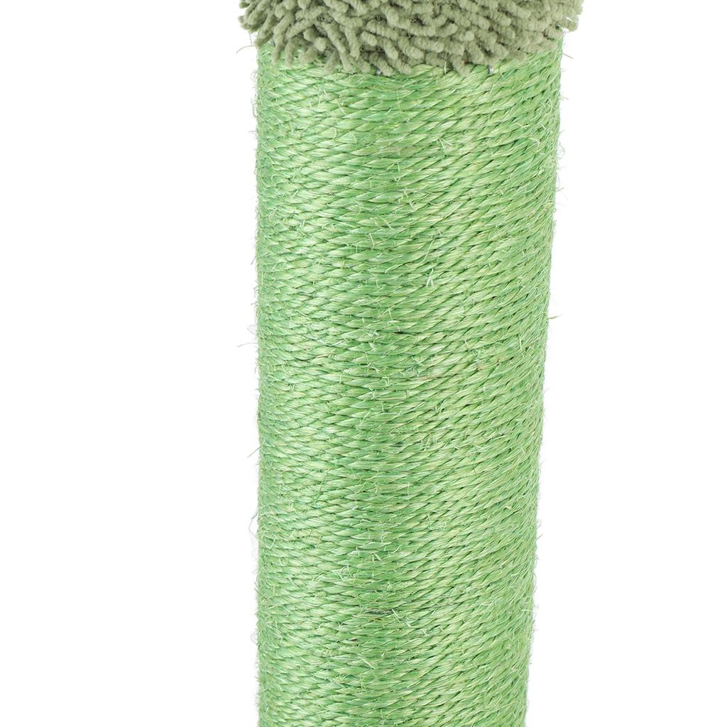 Cactus Cat Scratching Post Stable Multifunction Wearproof Sisal Cat Scratcher Tree for Indoor Cats K
