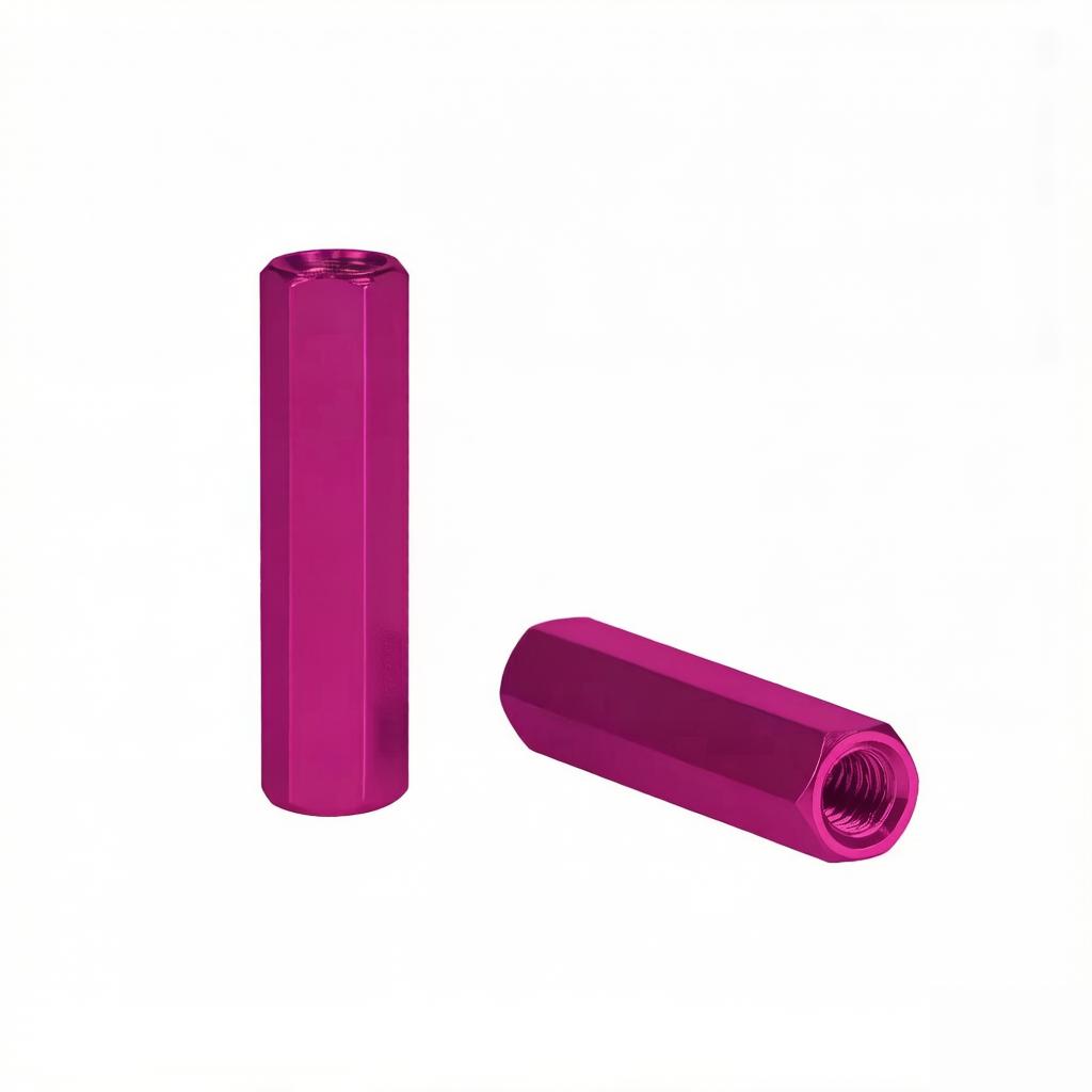 Colourful Aluminum Hex Standoff Spacer M4 M5 M6 Aluminium Alloy Female Threaded Sleeving Hexagon Studs Nuts Screw For RC Parts