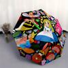 1pc Alice in Wonderland Automatic Folding Umbrella - Portable 3-Fold Design with 8-Bone Iron Frame, Perfect for Fans, Travelers, Daily Use,