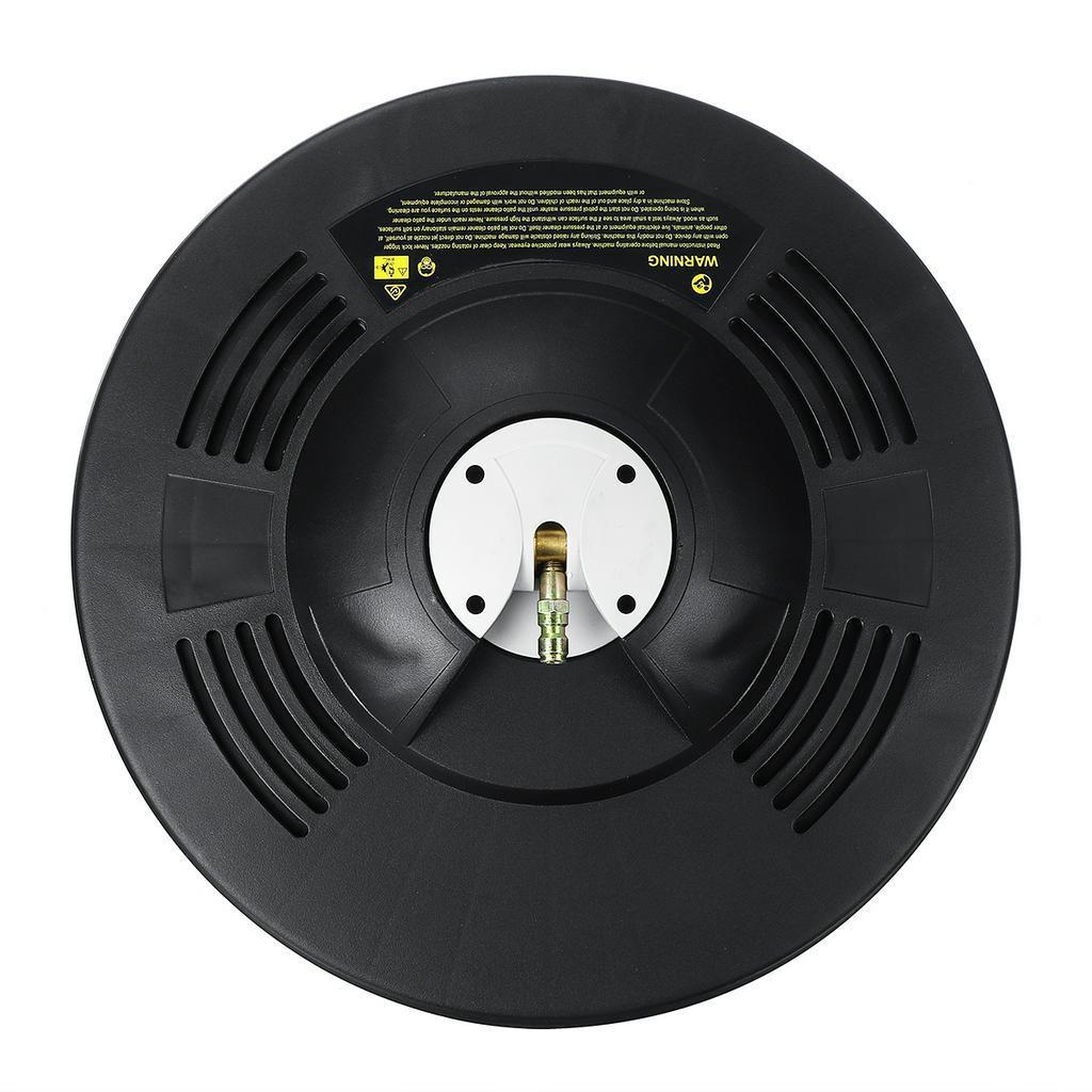 16 inch 1/4 Quick Connect Straight Extension  Alloy Patio Pressure Washer Surface Cleaner Round Garage Door Driveway Rotary Brush