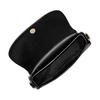 Michael Kors Mila Simple Chain Strap Design Leather Shoulder Bag Small Size Women's Black