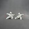 3D Printed Martial Arts Figurines Set Desktop Decor Home Bonsai Ornament Kung Fu Pose Statue Figurines Tabletop Decoration Gifts